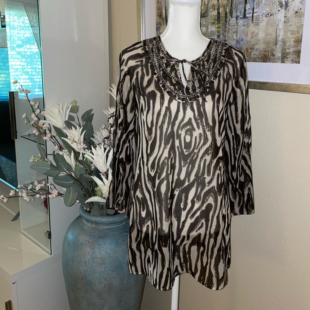 Chico’s silk blouse